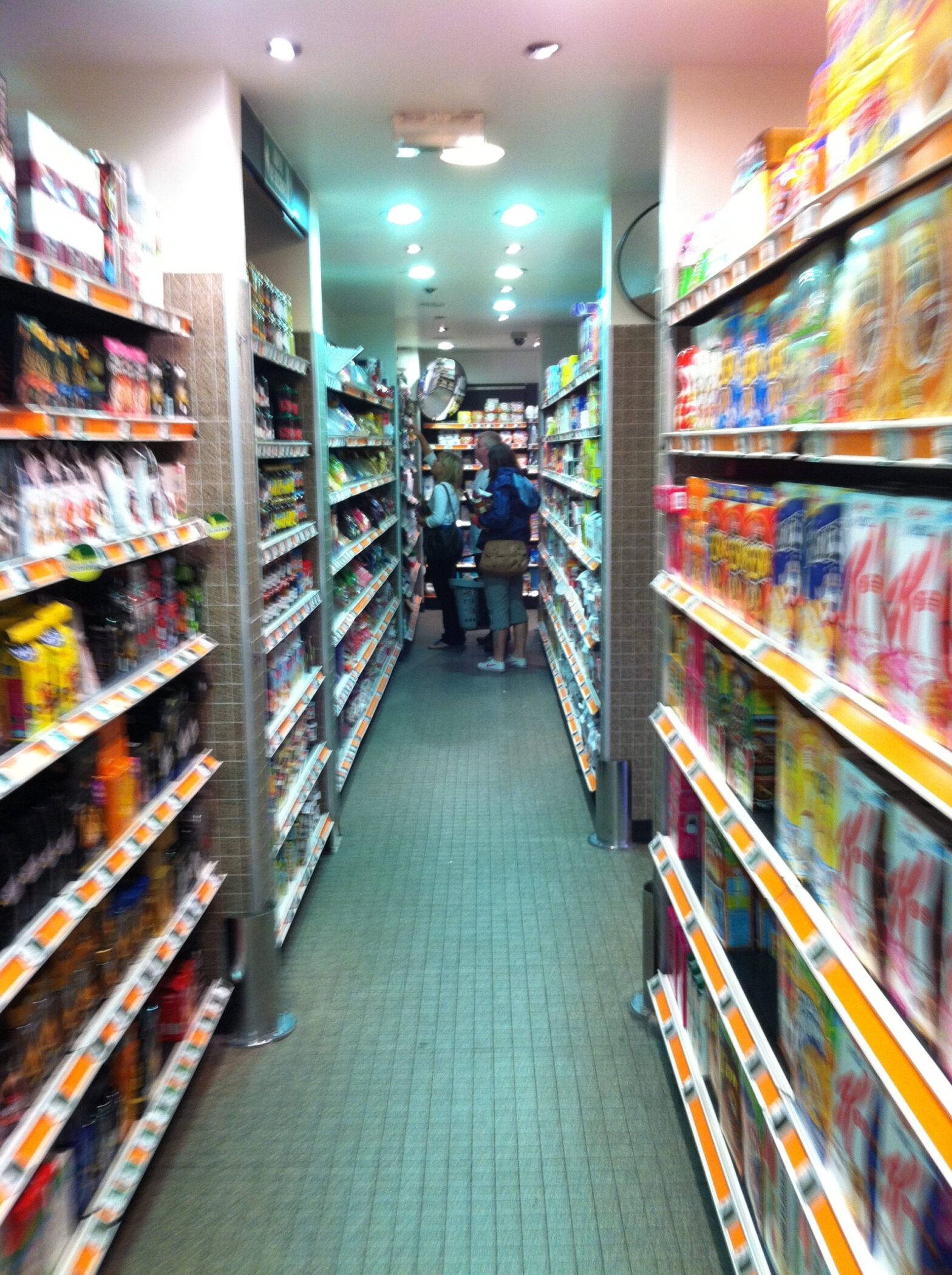 image of inside a supermarket