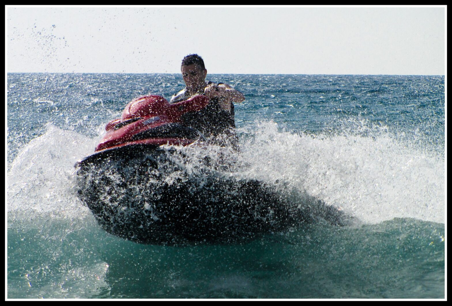 an image of a man on a jet ski